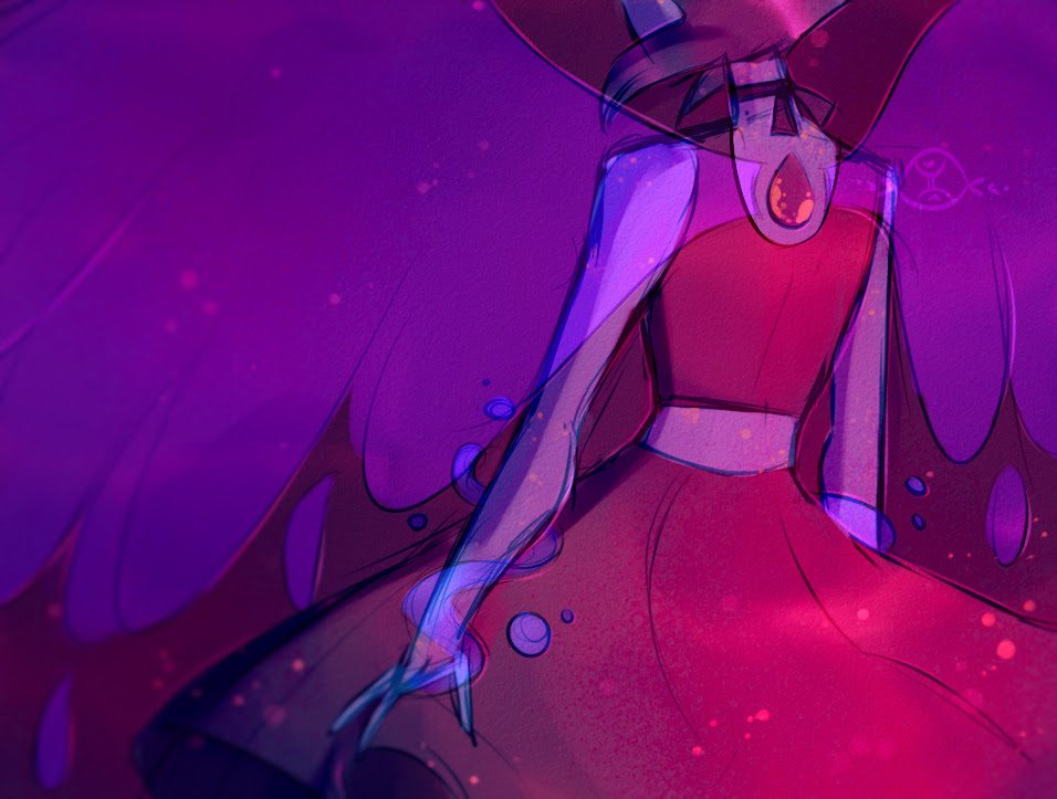 |a slightly off-model lazuli doodle|
