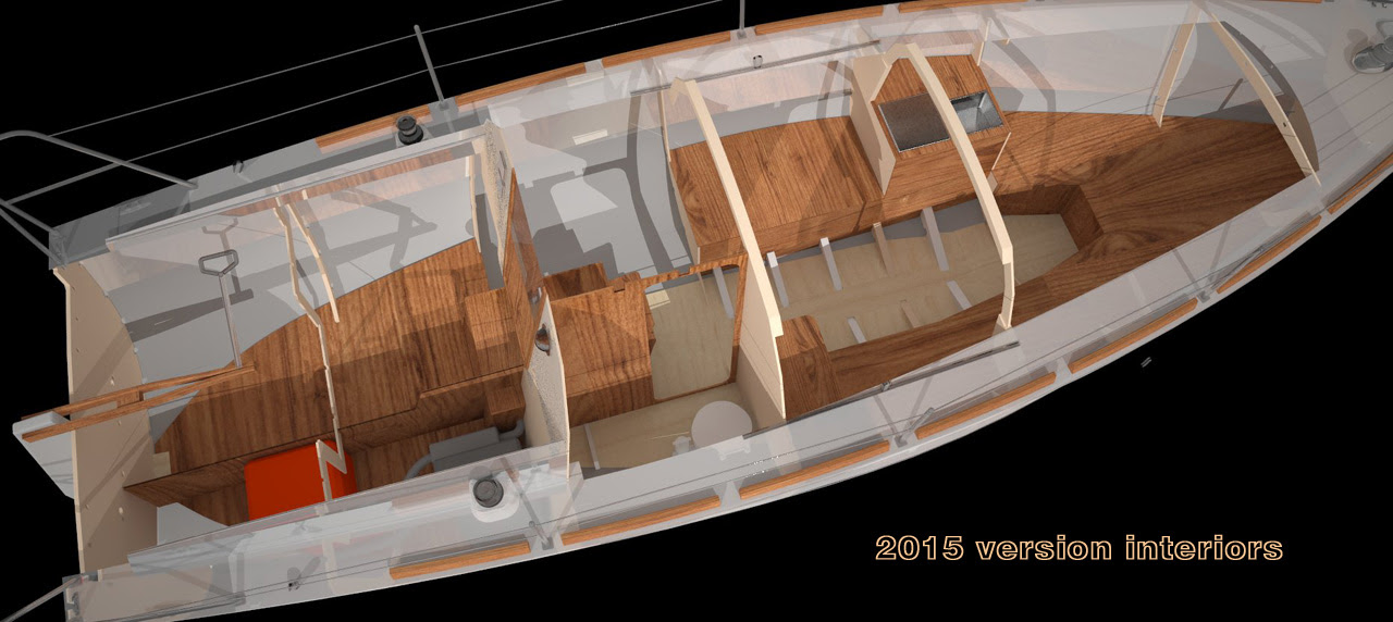 Plans for a cruising sailboat for homebuilders: Petrel 28