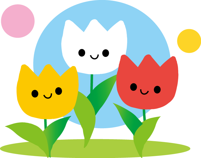 春 チュリップのイラスト 無料イラスト