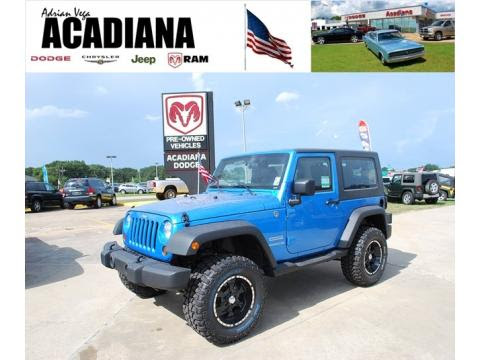 Jeep Dealer. Example Jeep Inventory at Acadiana Dodge. New Jeep Wrangler Sport 4x4
