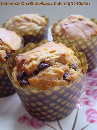 carrot cupcake wid choc chips