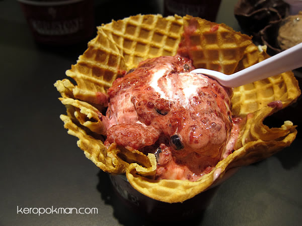 Berry Berry Berry Good (Sweet Cream Ice Cream, Raspberries, Strawberries, Blueberries)