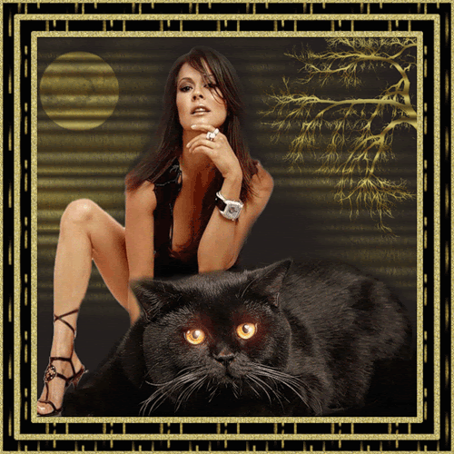 Femeia şi Cat