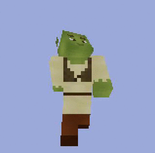 Shrek - BLOCKY Shading - Minecraft Skin