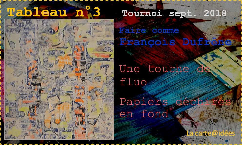 Tournoi : tableau n°3