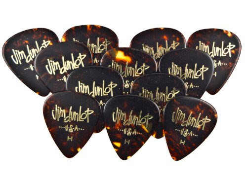 Dunlop Celluloid Classic Shell Picks, Medium On Sale