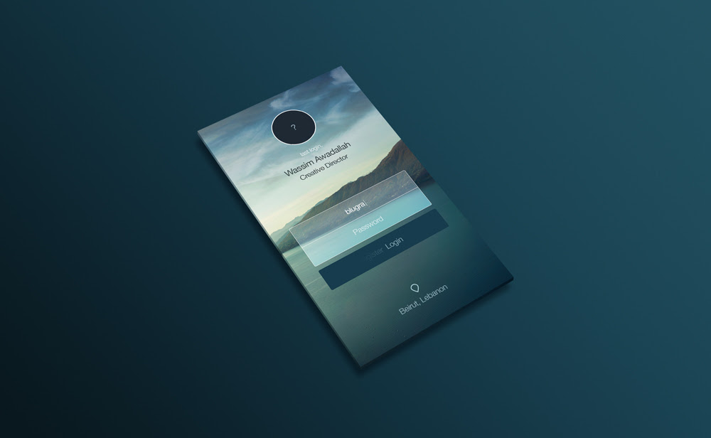Download Perspective App Design Mock-Up