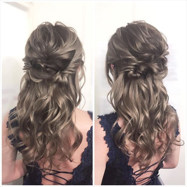 簡単アレンジ 結婚式にぴったりの ハーフアップ やり方動画12選 Odecomart Blog