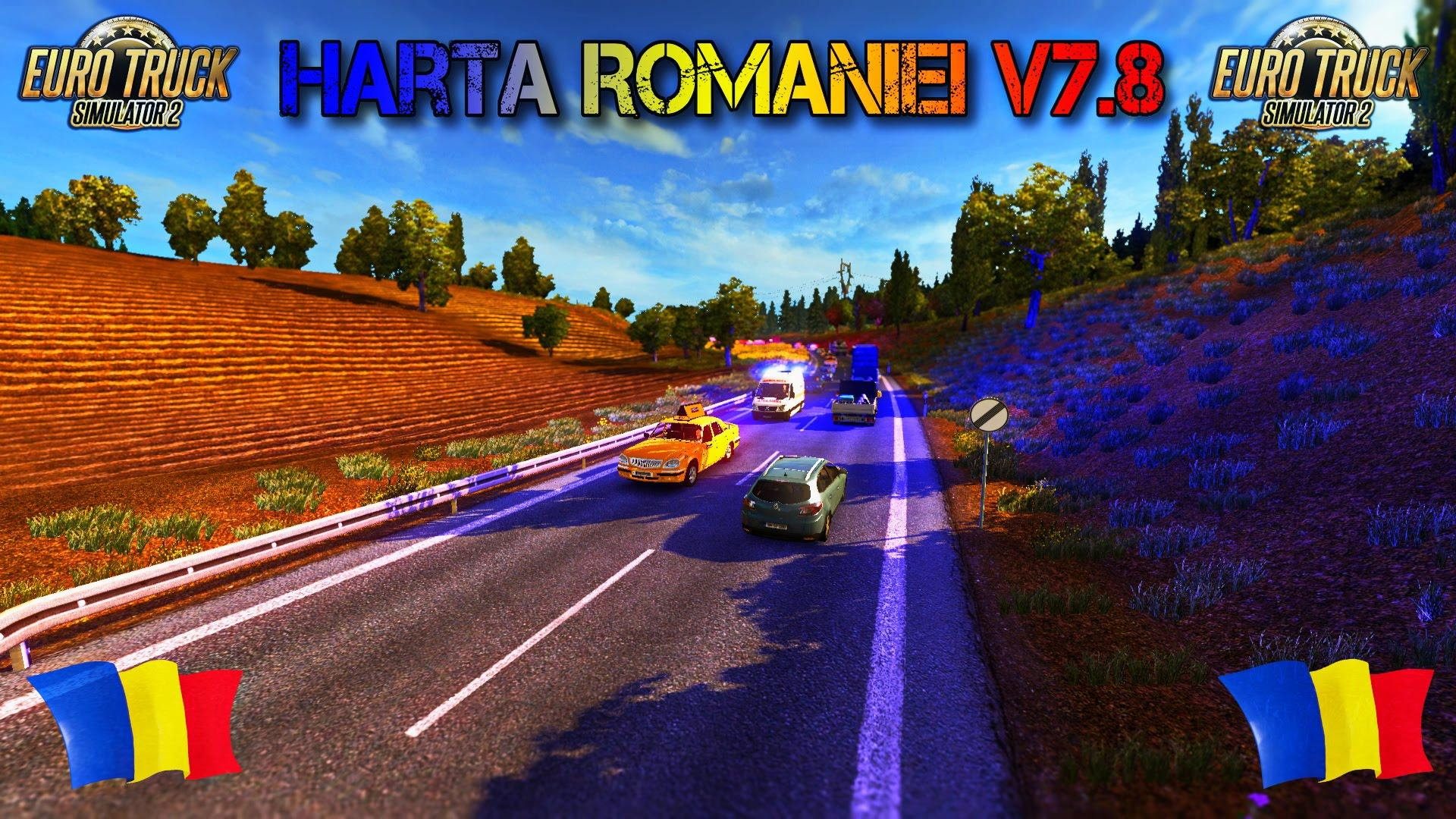 Romanian Map V7 8 Modhub Us