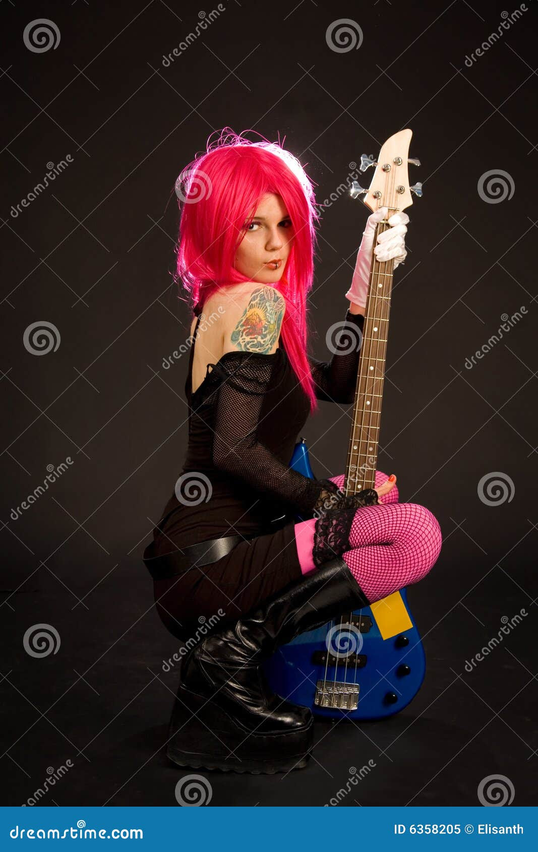 Bass Guitars and Sexy Girls