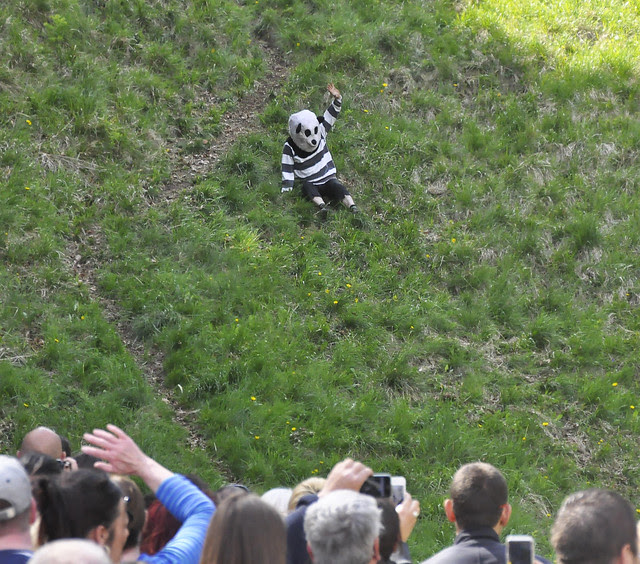 Cheese Rolling 2013, Coopers Hill, Gloucestershire.