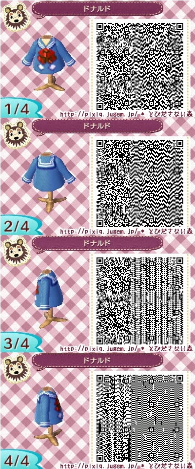 Qrコード ドナルドダック風 とびださない森