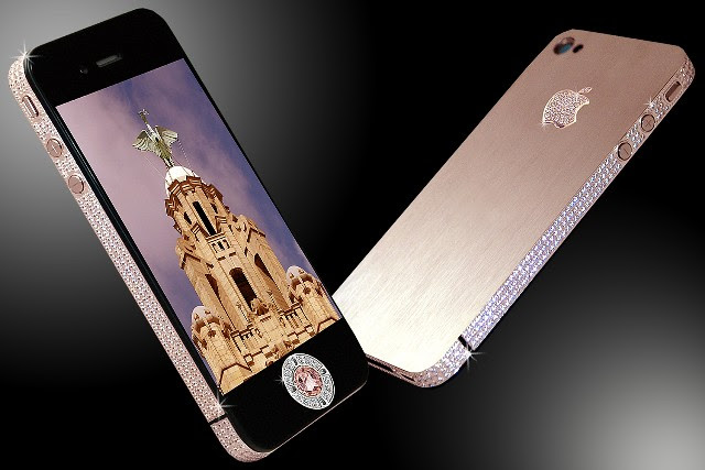 The Stuart Hughes iPhone 4 Diamond Rose
