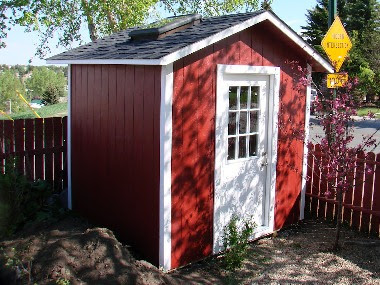 custom design shed plans, 6x8 gable storage, diy