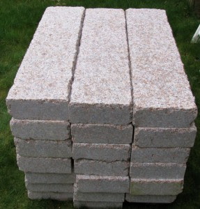 Boordsteen Beton Grijs 100x15xcm - Per Stuks