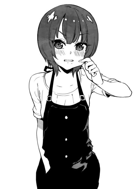 anime png black  white transparent anime black  whitepng images
