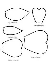 Just print, color, cut, and ship! large flower petal templates clipart best