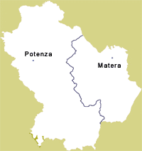 Cartina Muta Basilicata