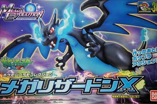 アニメキャラクター ポケモン ポケモンプラモコレクション 36 メガリザードンｘ ポケモンｘｙ
