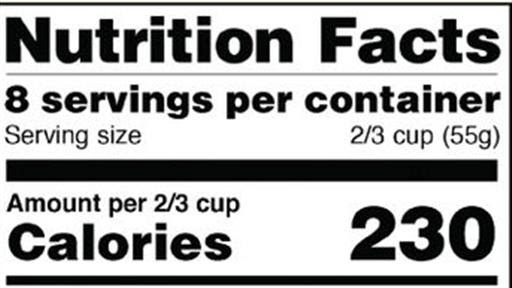 How new FDA labels will change your food - MarketWatch