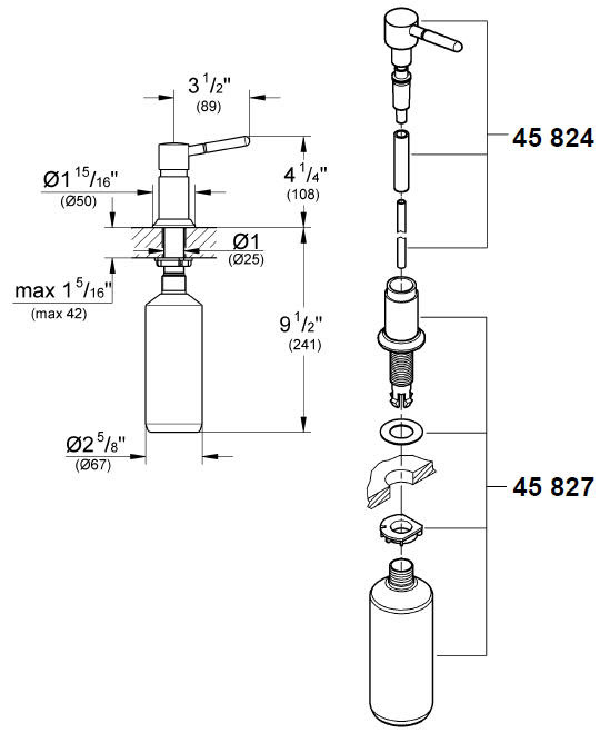 Magnificent Soap Dispenser Pumps Replacement Parts 540 x 659 · 34 kB · jpeg