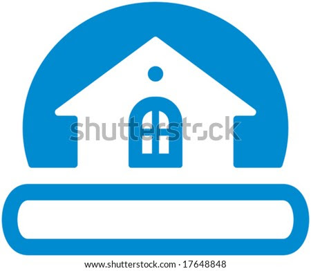 real estate logo vector. stock vector : Real estate