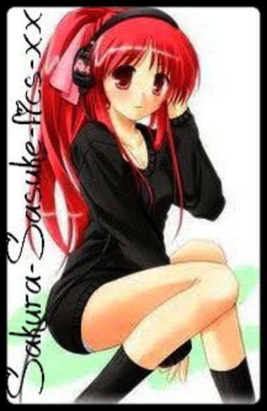 Style Manga Fille Aux Cheveux Rouges