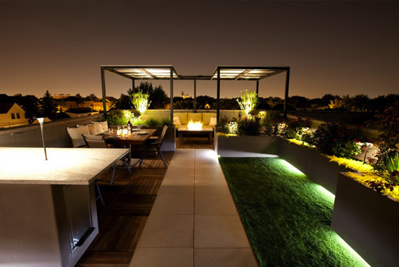 rooftop deck material