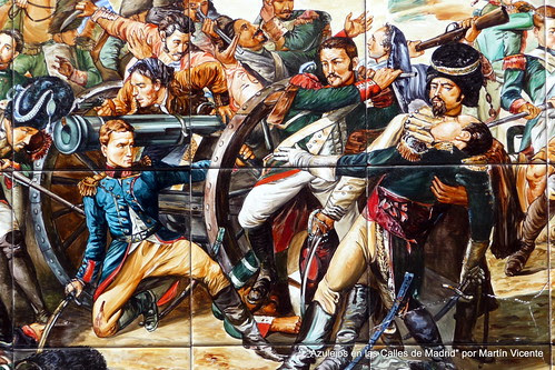 Azulejos en las calles de Madrid