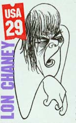 Image result for lon chaney stamps