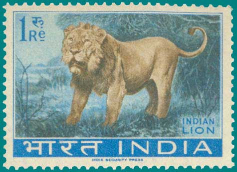 SG # 476 (1963), Asiatic Lion