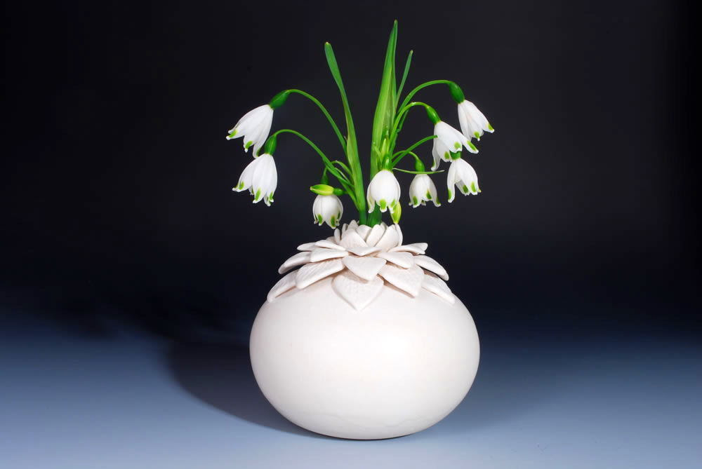 Lotus vase handmade ceramics - Home Decorating Photo (11655745 ...
