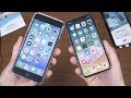 Apple iPhone X vs  iPhone 8 Plus 