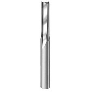 Router Bit, HSS, 1/4 D, 1-1/4 Cut L, 2 Flute