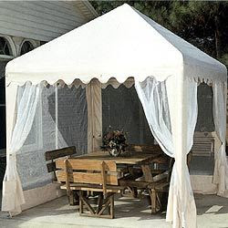 Garden Canopy - Garden Pergola Tent, Garden Gazebo Tent, Pavilion ...