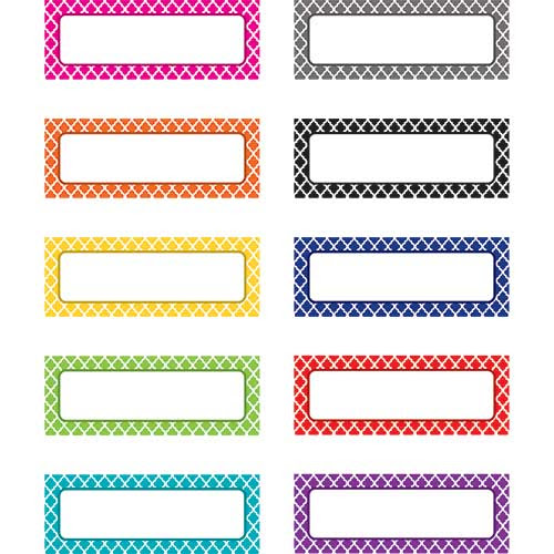 Teacher Created Resources Moroccan Magnetic Labels - WB Mason