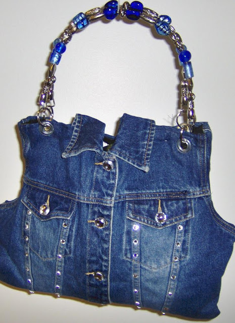 Pek çok fikir çanta jeans