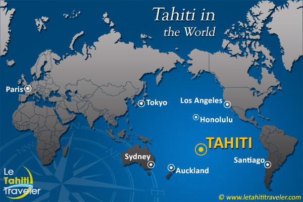 Où Est La Polynésie Le Tahiti Traveler