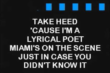 ice ice baby lyrics karaoke
