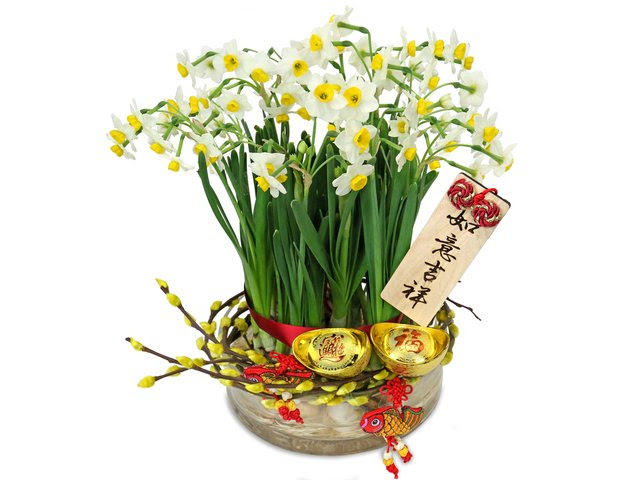 最好的农历新年礼物 香港名师花店尚礼坊