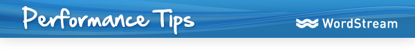 Performance Tips Header