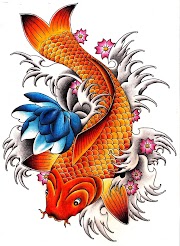 21+ Konsep Penting Koi Fish Tattoo Sketch
