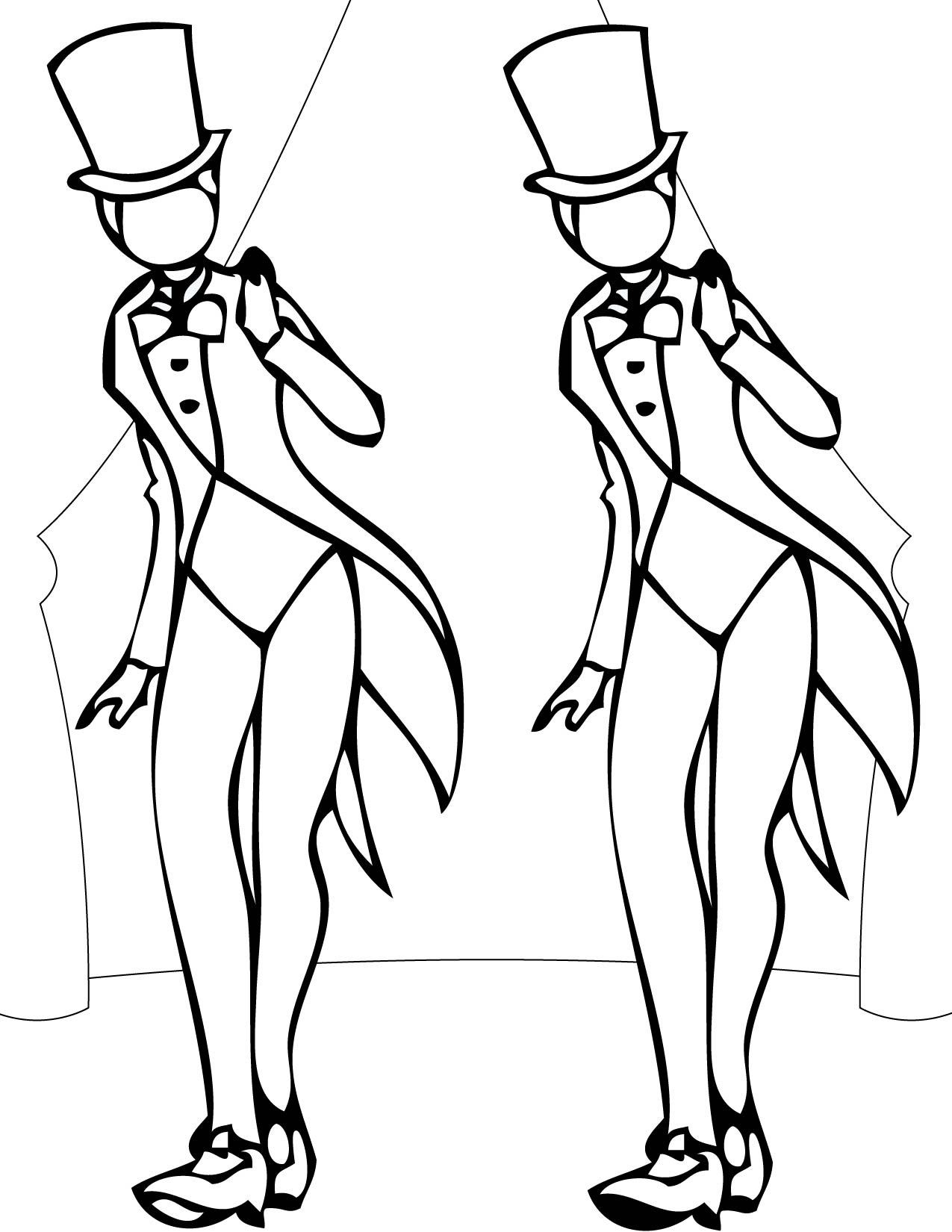 dance class coloring pages - Google Search | Teaching Dance ...