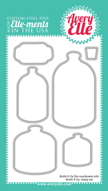 Bottle It Up Elle-ment dies coordinate with our Bottle It Up clear stamp set