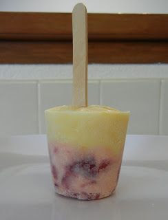 Shelly's Strawberry Shortcake Protein Popsicle