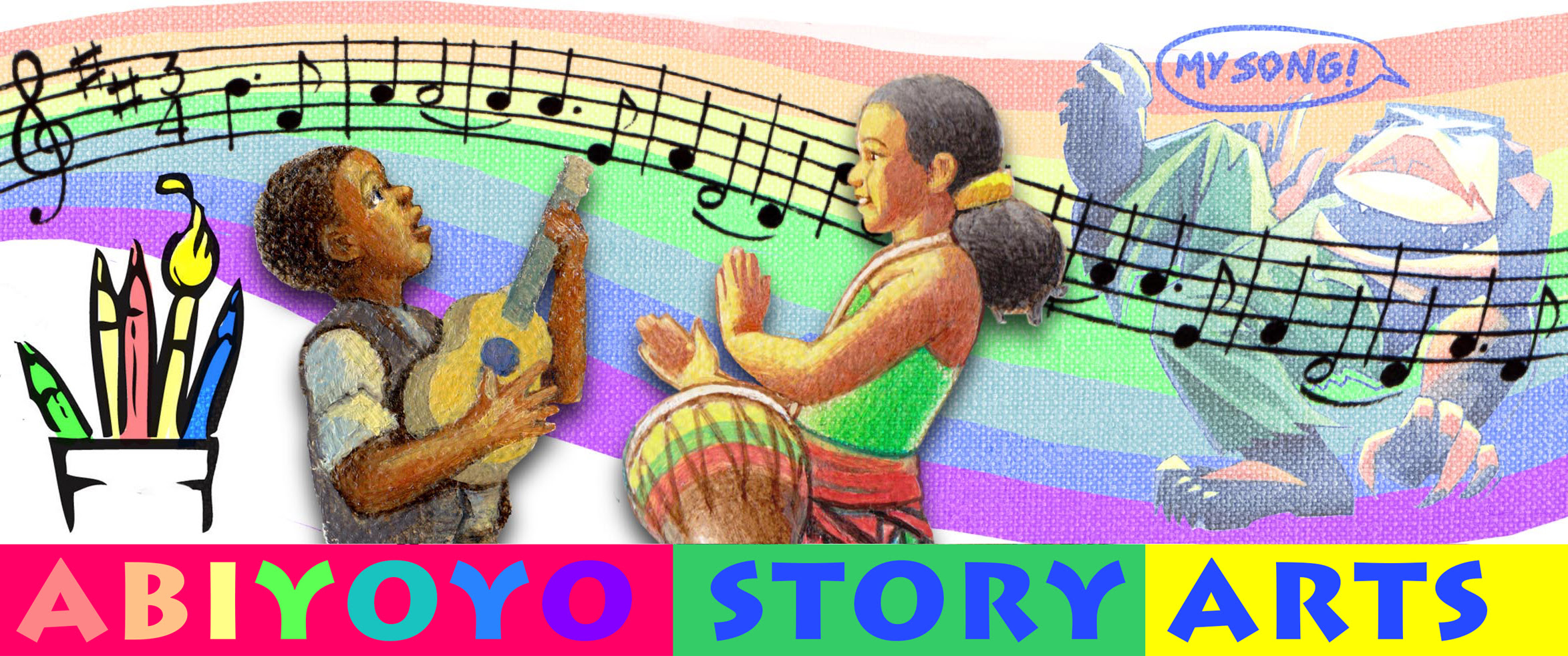 Kid's Draw Their Own Versions of Abiyoyo