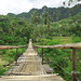 Hanging bridge near ende
