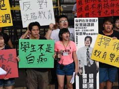 Students Protest in Taiwan Over 'China-Centric' Education