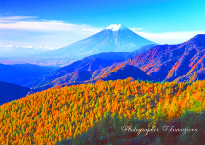 秋の富士山 写真 富士山写真道楽 フォトライブラリー Mt Fuji 写真画像素材 富士山写真