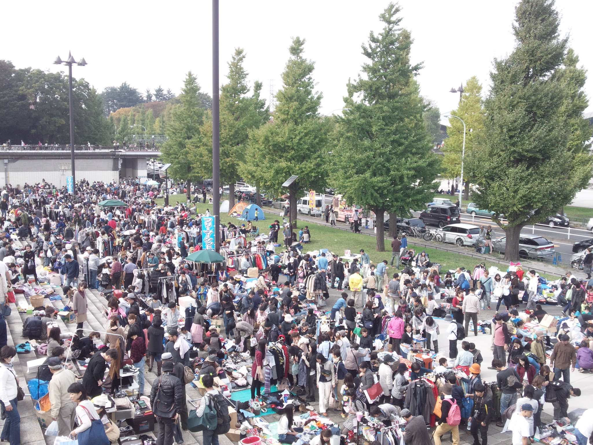 駒沢オリンピック公園フリマ フリーマーケット